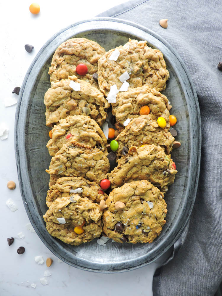 Loaded Peanut Butter Cookies