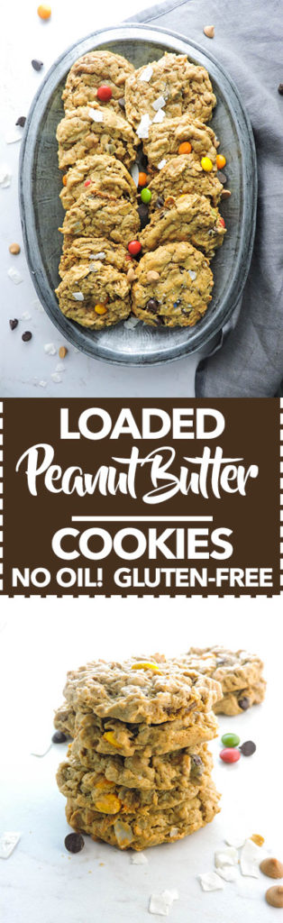 Loaded Peanut Butter Cookies