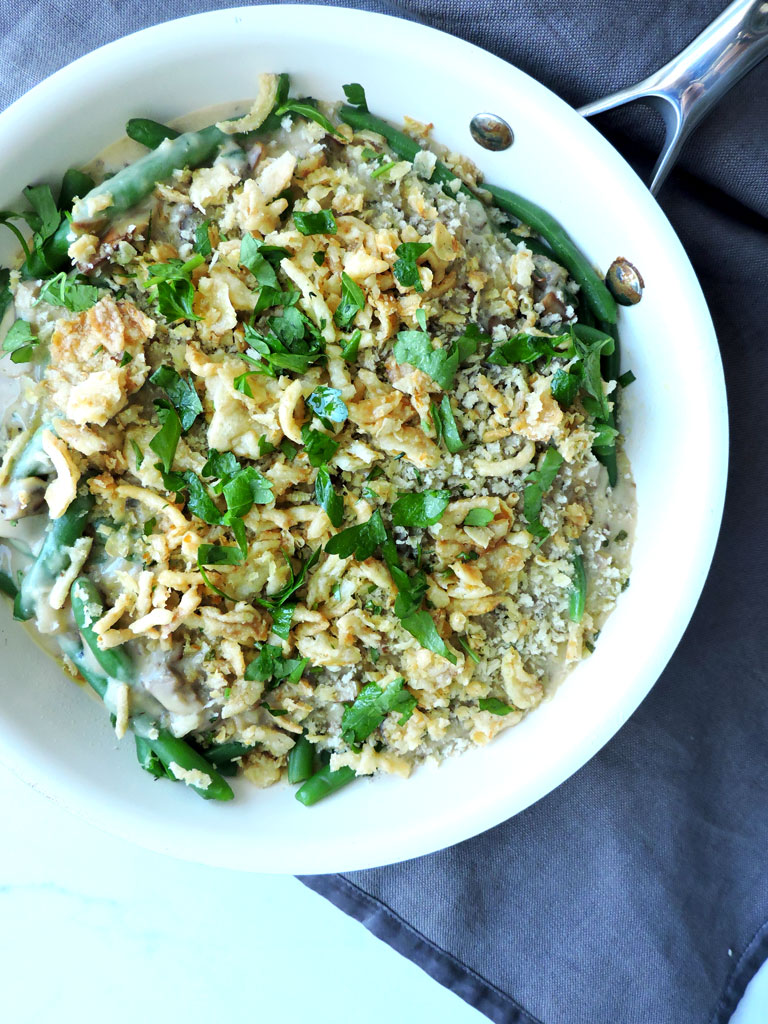 Not Your Mama's Green Bean Casserole Fresh Fit Kitchen