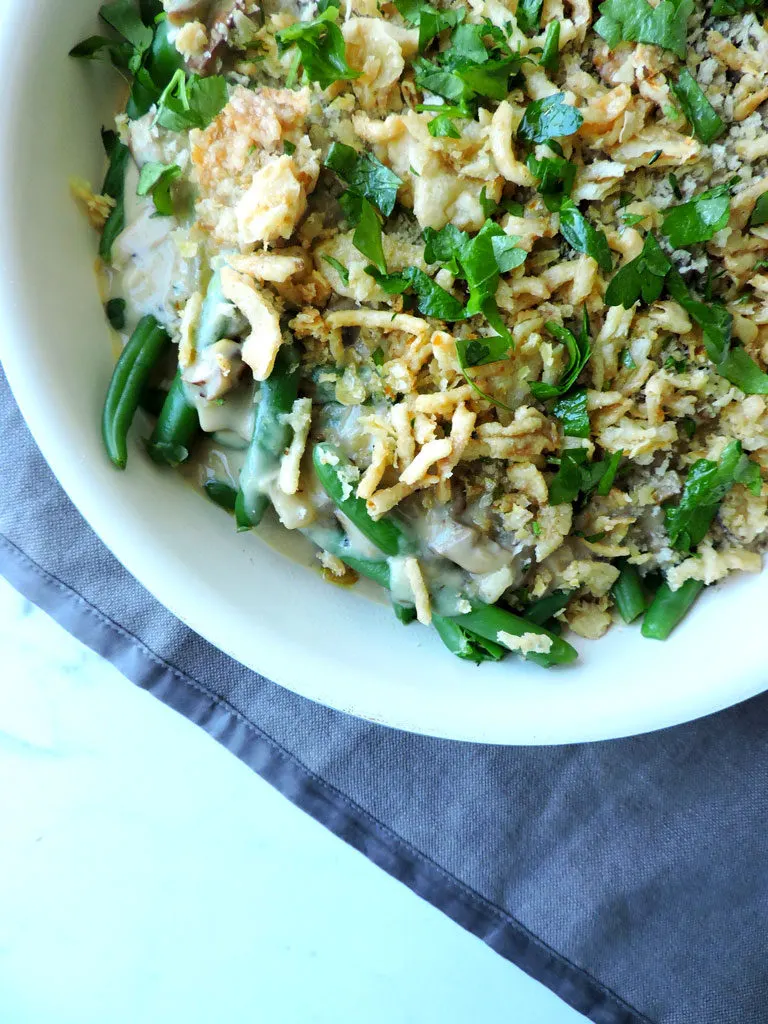 Not Your Mama's Green Bean Casserole