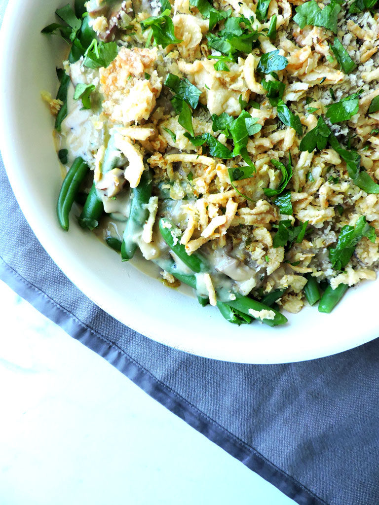 Not Your Mama's Green Bean Casserole