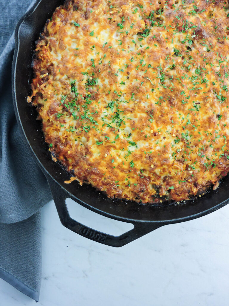 Italian Zucchini Pepper Casserole