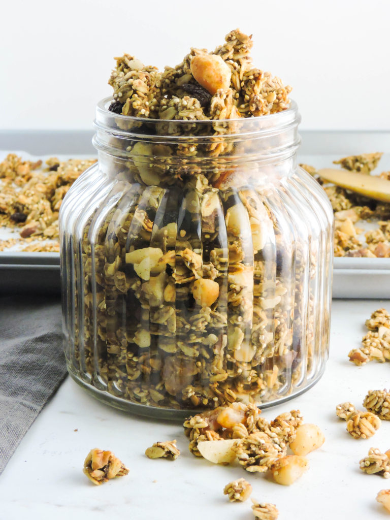 Refined Sugar Free Super Seed Granola