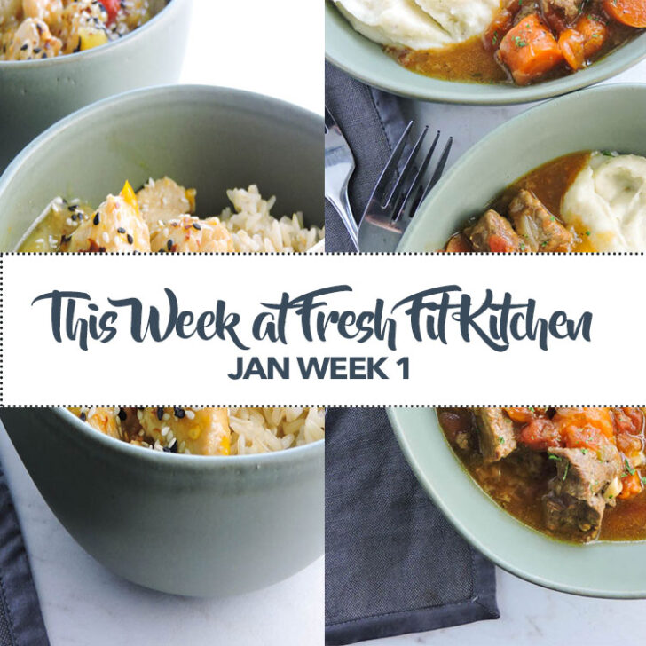 This Week at Fresh Fit Kitchen Jan Week 1