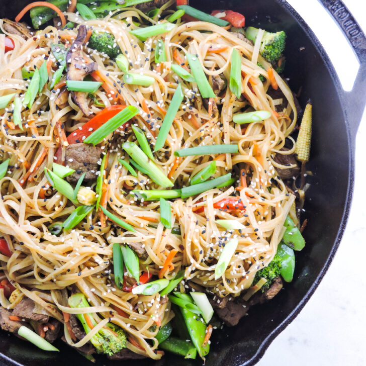 20 Minute Asian Noodle Stir Fry