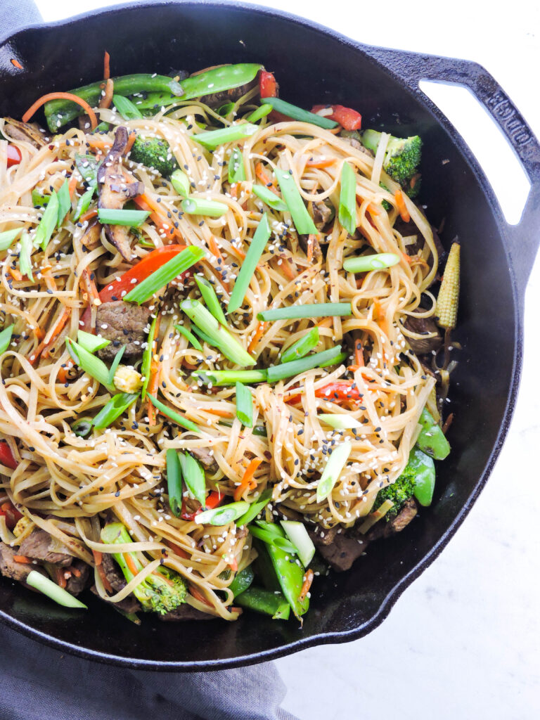 20 Minute Asian Noodle Stir Fry