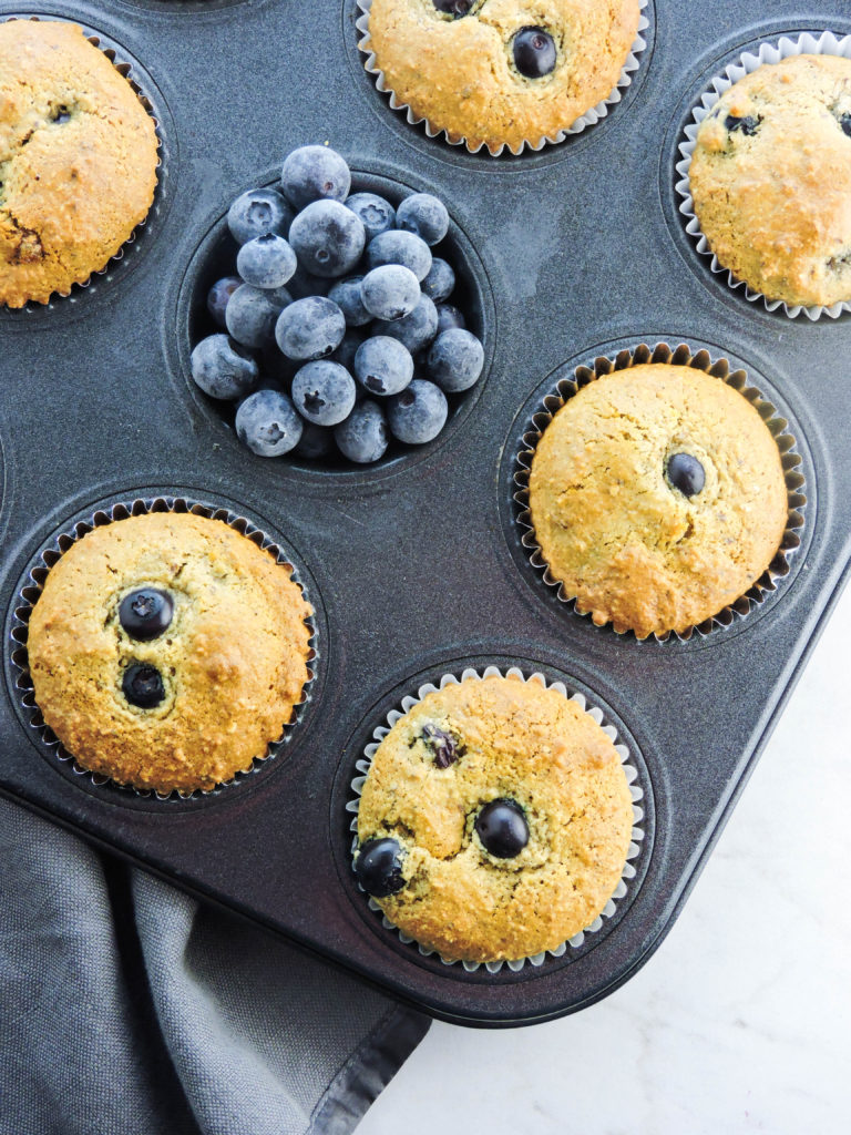 Gluten Free Blueberry Muffins