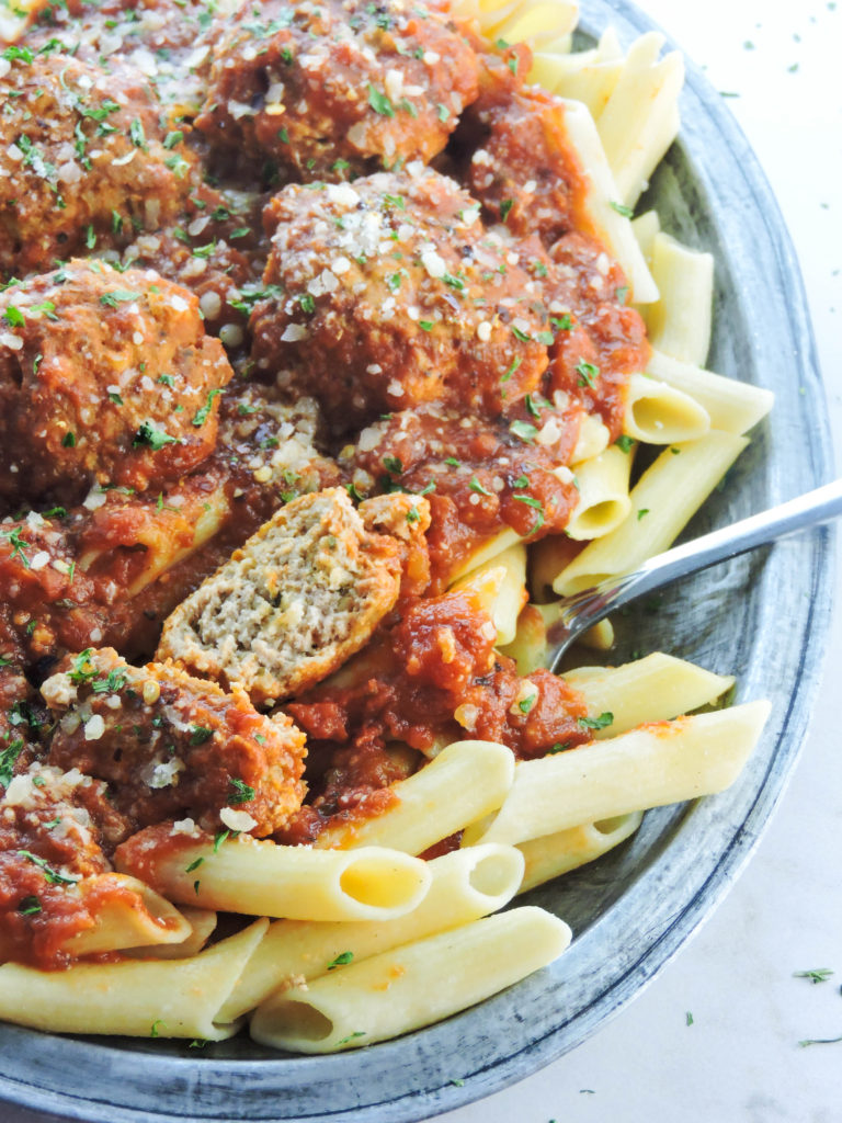 Slow Cooker Gluten Free Turkey Meatballs