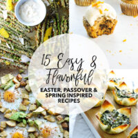 Easter and Passover Meal Idea Round Up