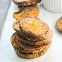 Sweet Potato Chips with Zesty Honey Mustard Sauce