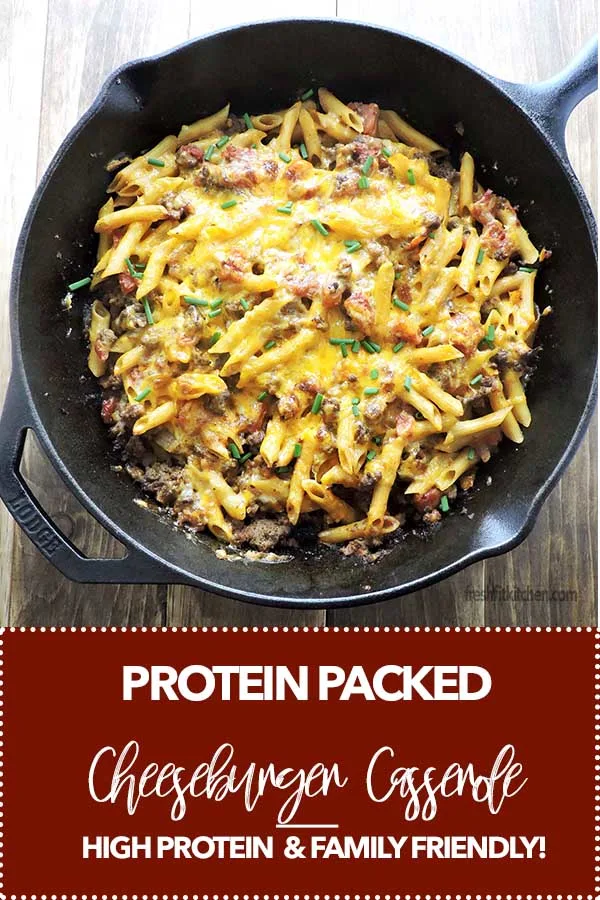 Protein Packed Cheeseburger Casserole