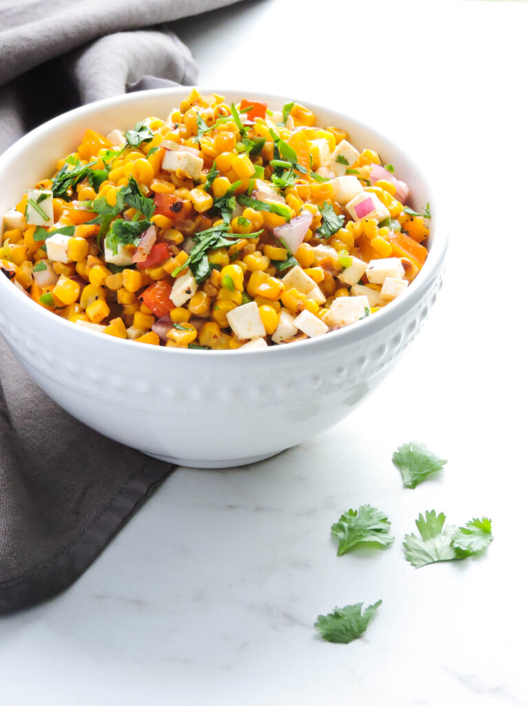 Chili Lime Street Corn Salsa