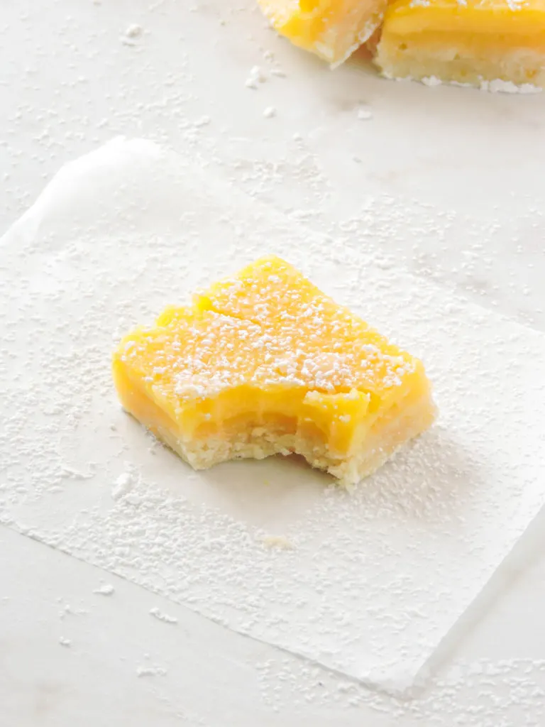 Light Lemon Bars