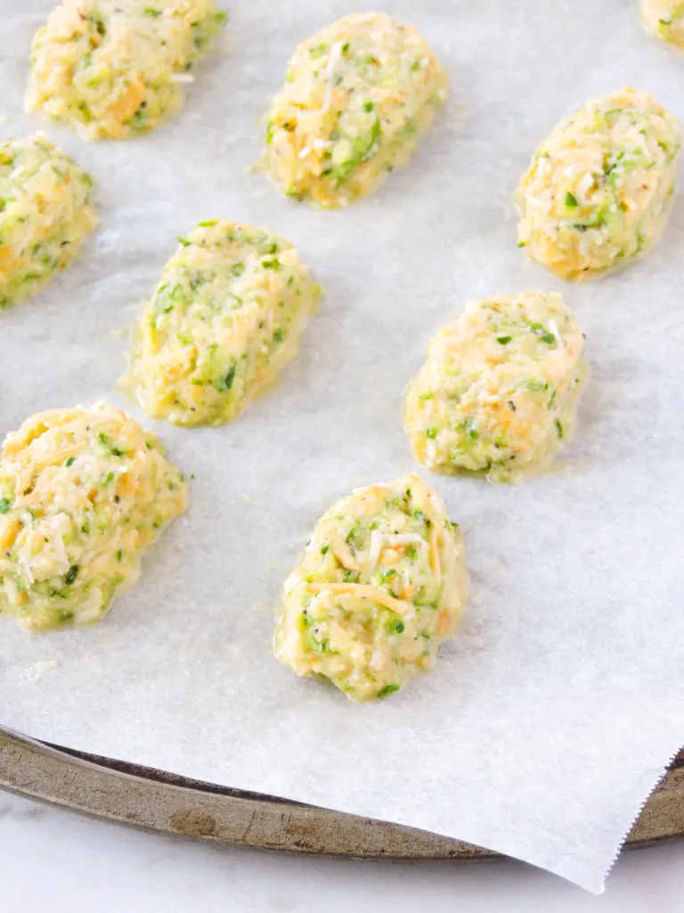 Low Carb Healthy Zucchini Tots