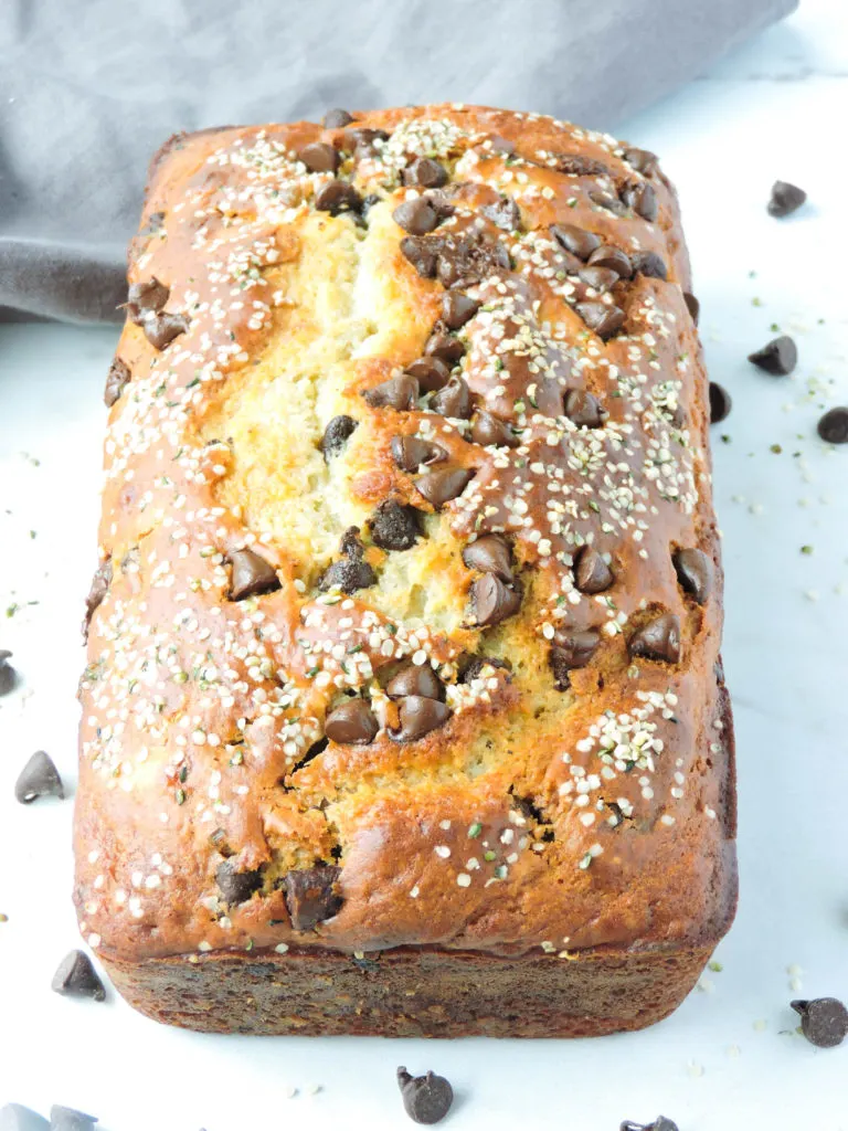 Chocolate Chip Greek Yogurt Banana Bread