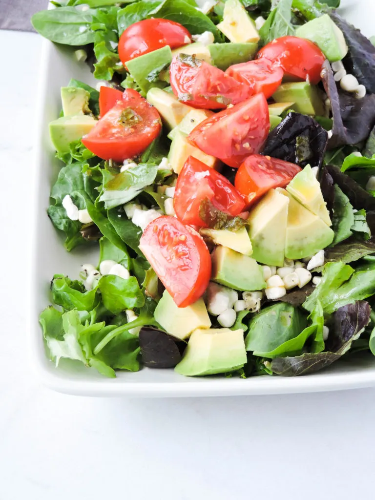 Crispy Parmesan Chicken Salad