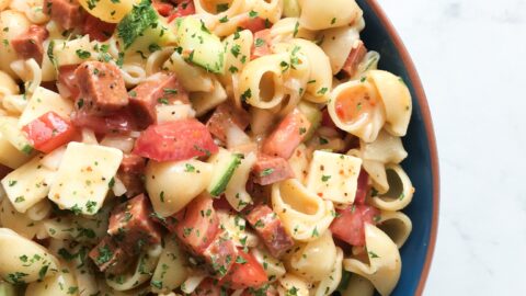 Easy Pasta Salad with Italian Dressing Easy Pasta Salad with Italian Dressing