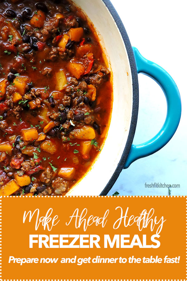 Make Ahead Healthy Freezer Meals - Fresh Fit Kitchen