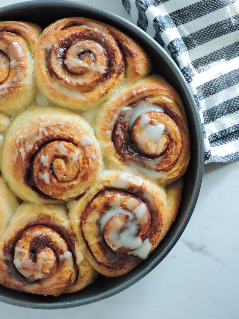 Easy Overnight Cinnamon Rolls - Fresh Fit Kitchen