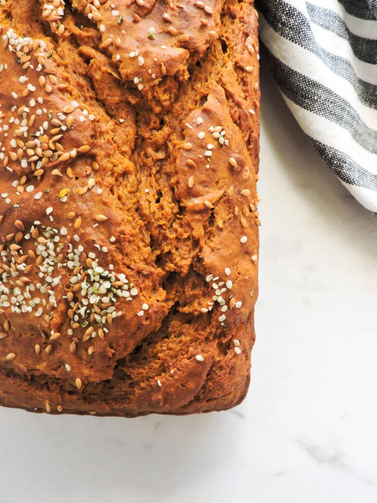 Copycat Starbucks One Bowl Pumpkin Bread