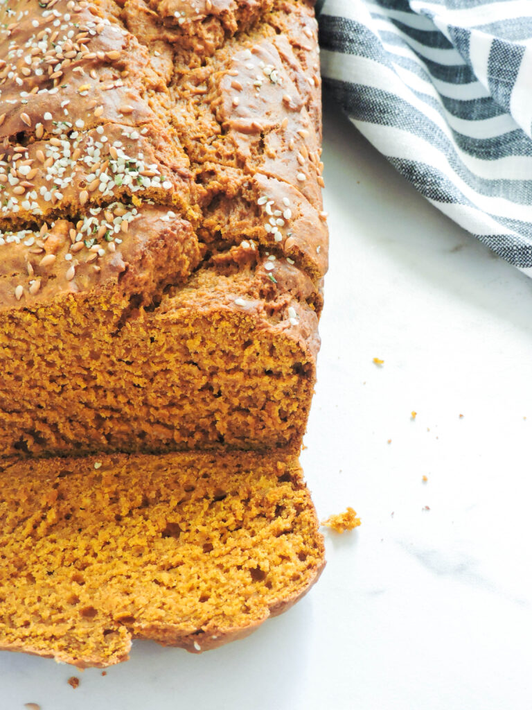 Copycat Starbucks One Bowl Pumpkin Bread