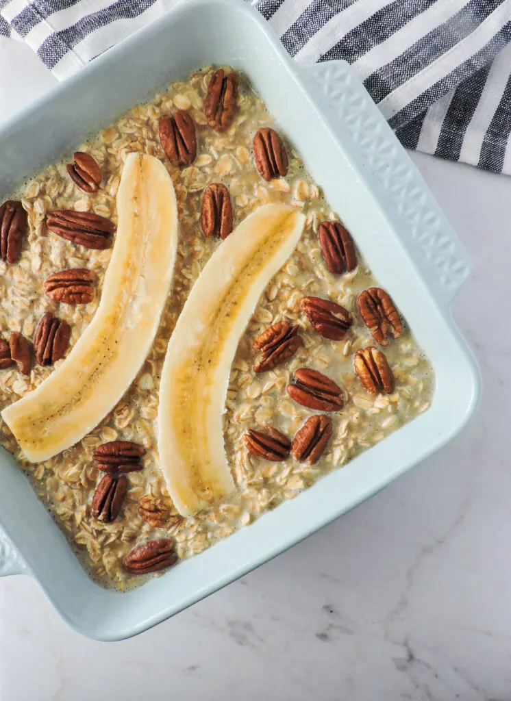 Baked Banana Bread Oatmeal