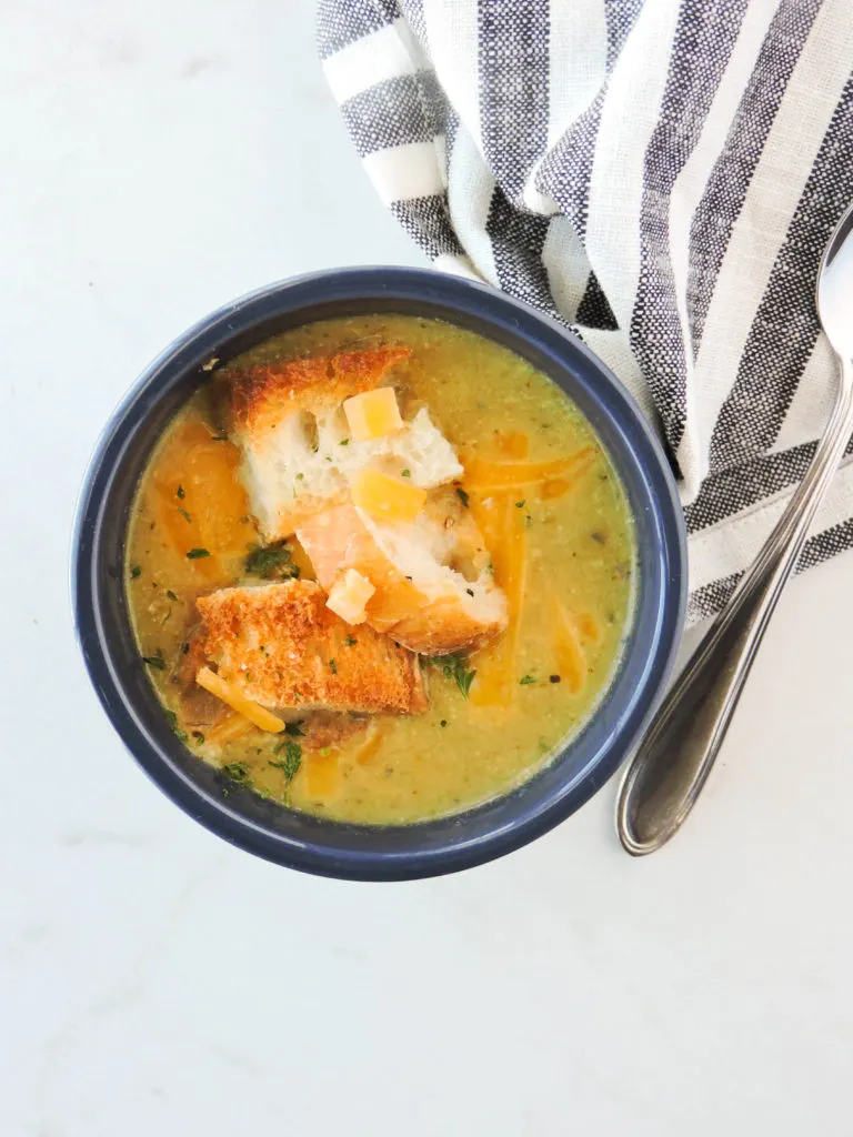 Lightened up Broccoli Soup