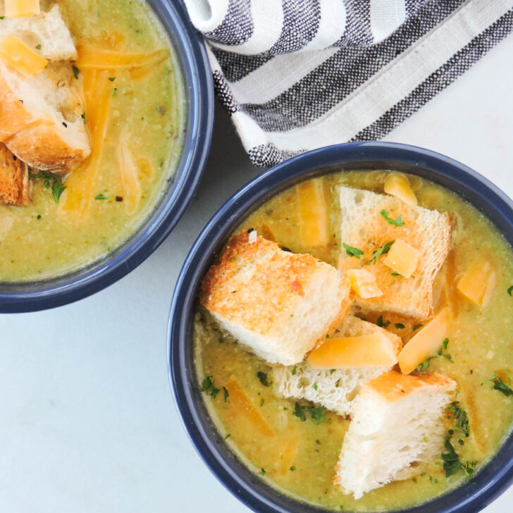 Lightened Up Broccoli Soup