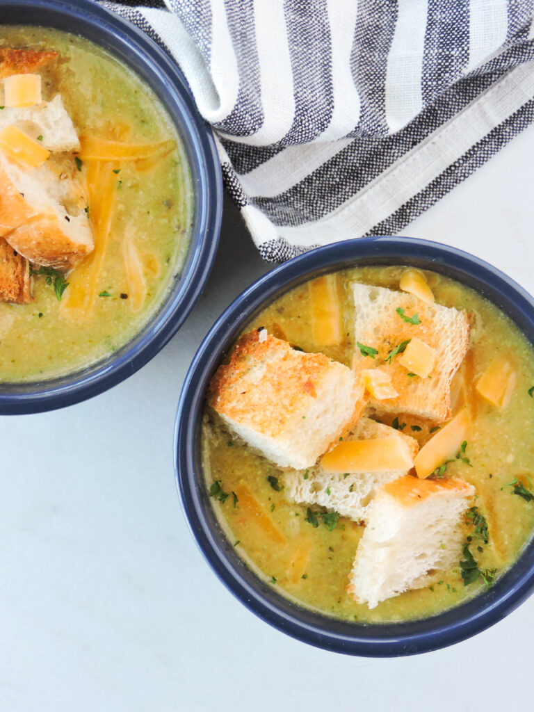 Lightened Up Broccoli Soup