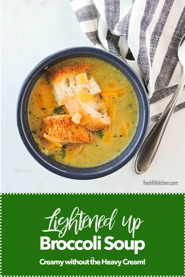 Lightened up Broccoli Soup