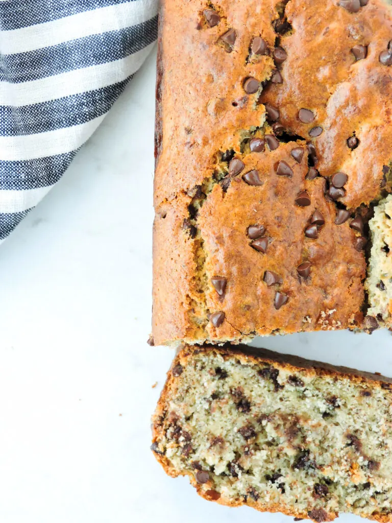 One Bowl Vegan Chocolate Chip Banana Bread