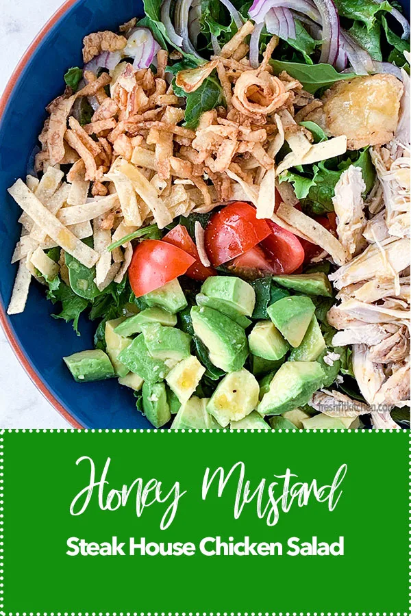 Honey Mustard Steak House Chicken Salad