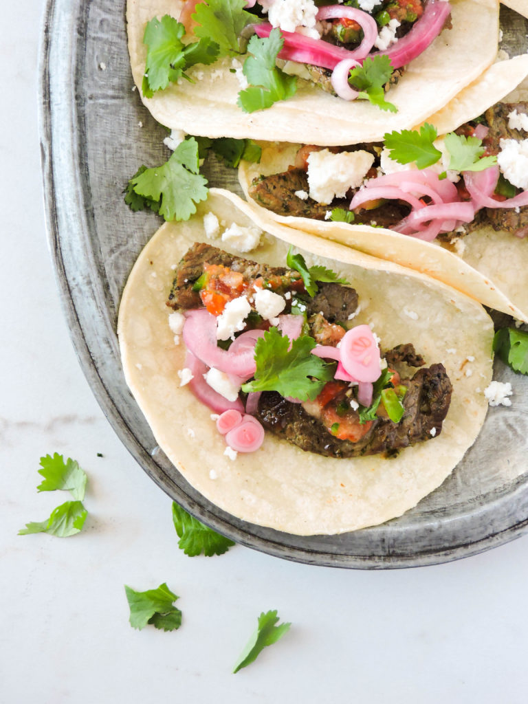 Jalapeno Lime Steak Tacos