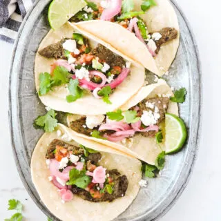 Jalapeno Lime Steak Tacos