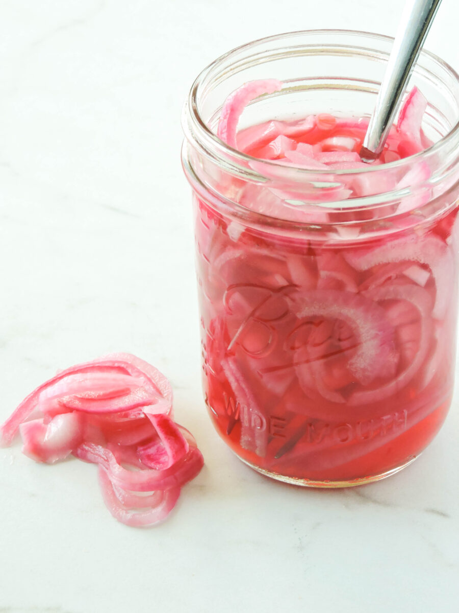 Quick Pickled Red Onions - Fresh Fit Kitchen