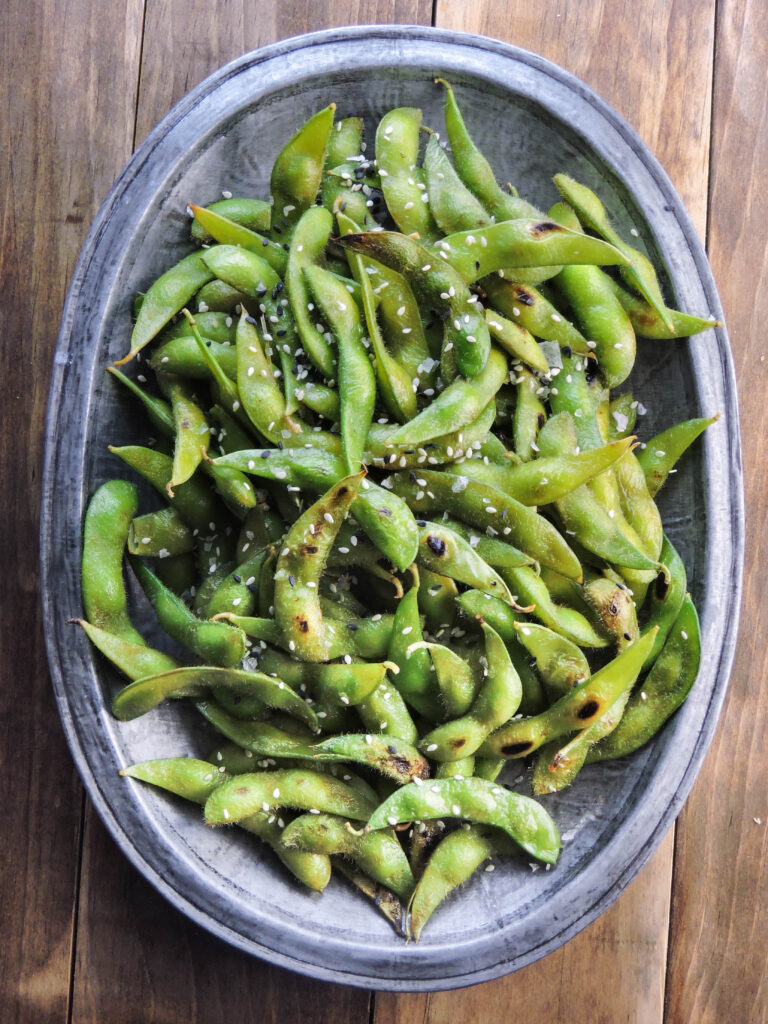 stir fried edamame