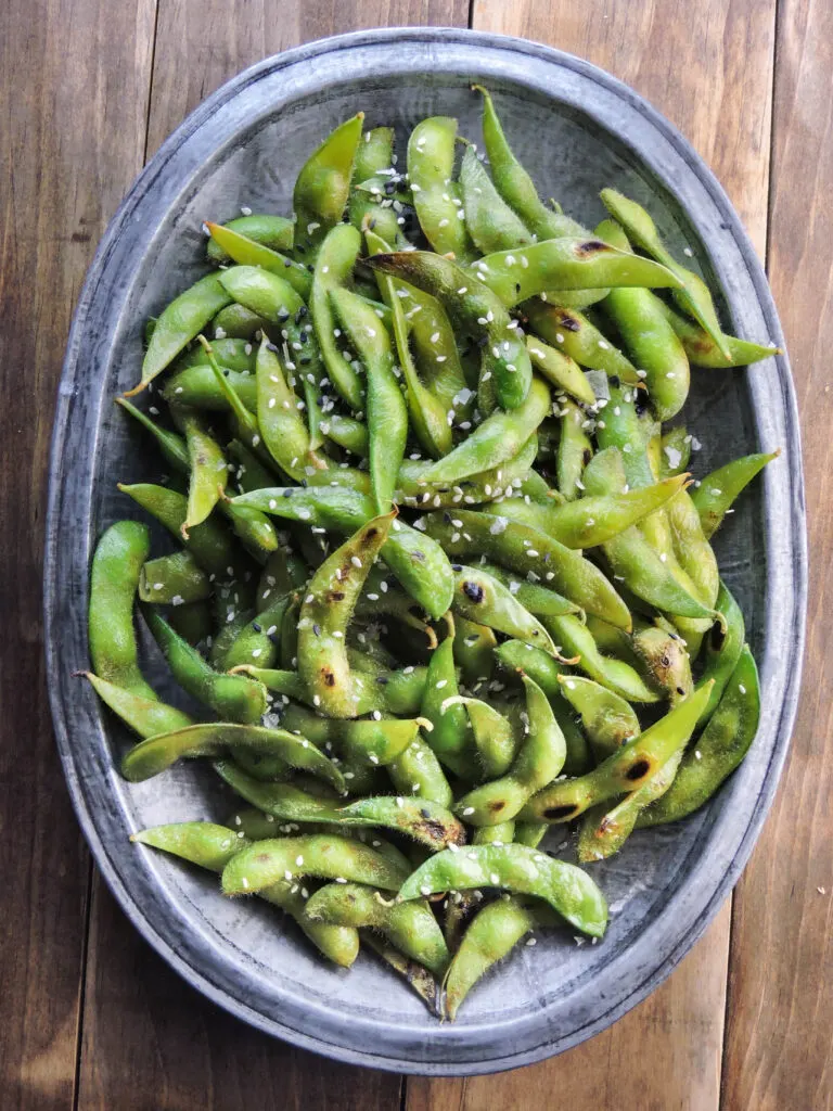 Stir Fried Edamame