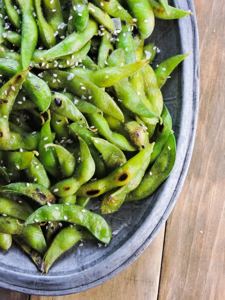 Salted Edamame Beans - Maldon Salt