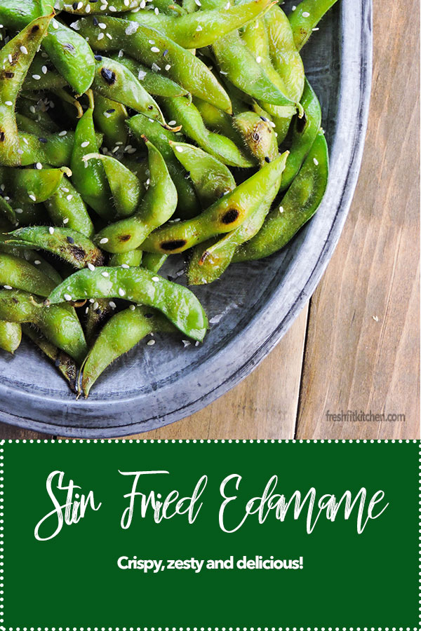 Stir Fried Edamame