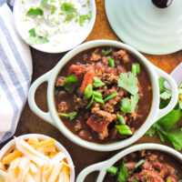 Super Easy 5 Ingredient Chili