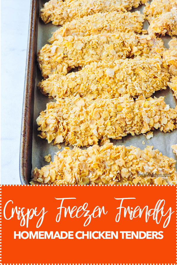 Crispy Freezer Friendly Chicken Tenders