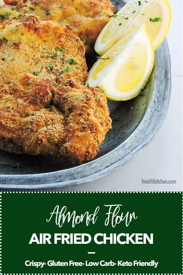 Almond Flour Air Fried Chicken