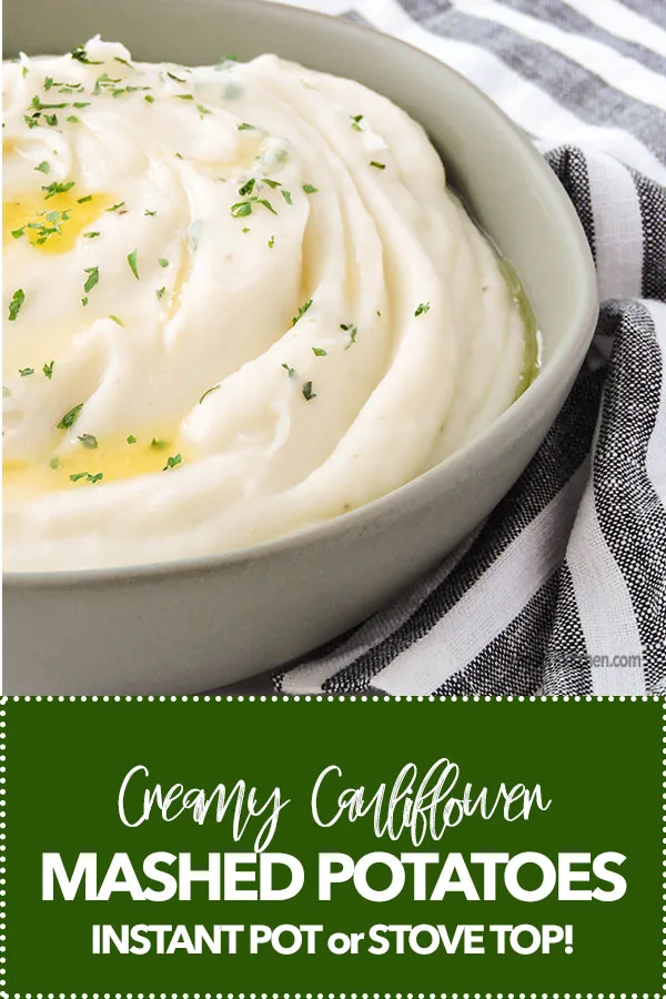 Creamy Cauliflower Mashed Potatoes