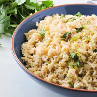 Easy Cilantro Lime Rice