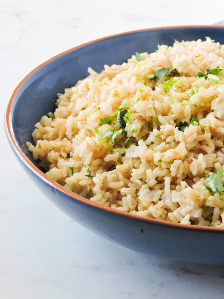 Easy Cilantro Lime Rice