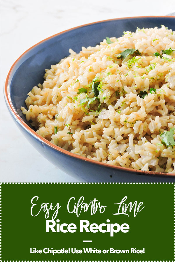 Easy Cilantro Lime Rice