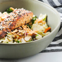 Asian Chopped Salmon Salad