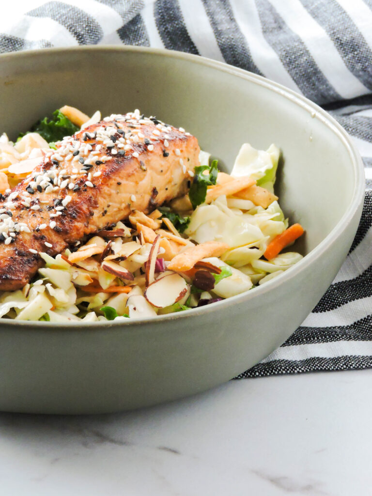 Asian Chopped Salmon Salad