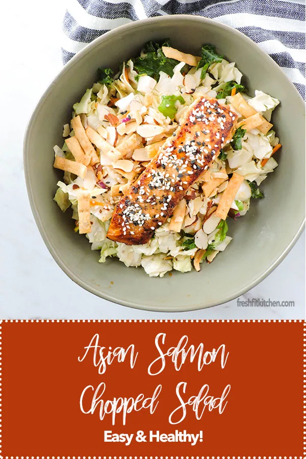 Asian Chopped Salmon Salad