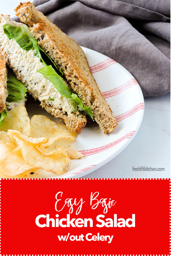 Easy Basic Chicken Salad without Celery